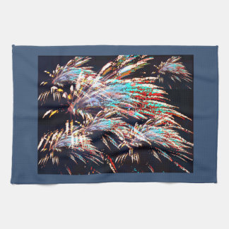Paño De Cocina Fuegos artificiales sobre el Monte Olivet