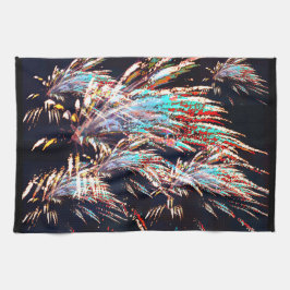 Paño De Cocina Fuegos artificiales sobre el Monte Olivet
