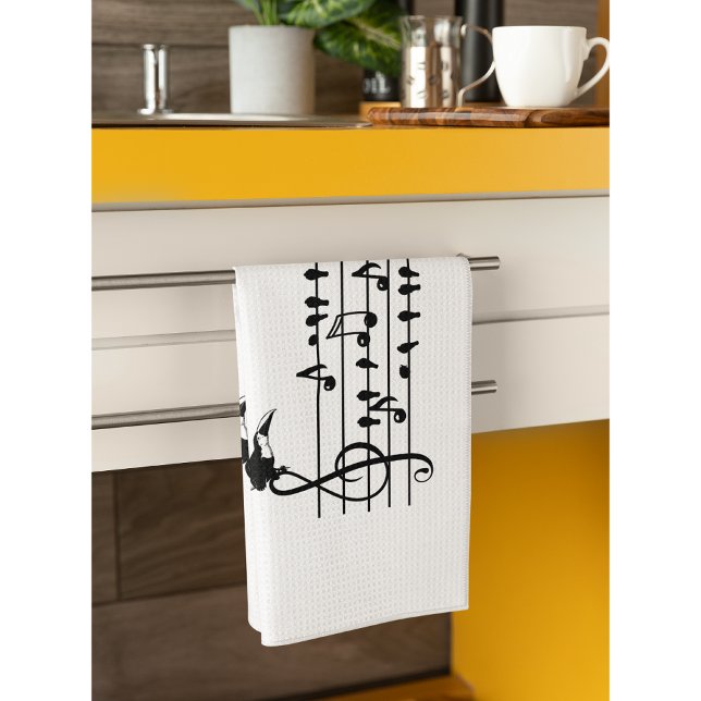 Paño De Cocina Fuera de sintonía, el tucán se une a los pájaros c (Subido por el creador)