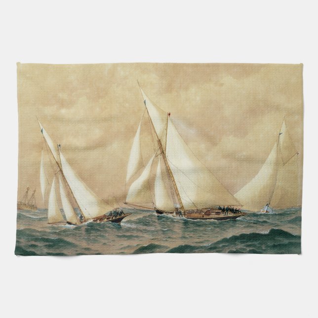 Paño De Cocina Fuera del arrecife de Brenton (Horizontal)