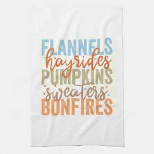 Paño De Cocina Fun Fall Vibes