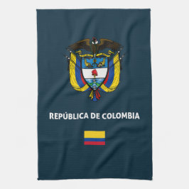 Paño De Cocina Funda de teléfono pasaporte de Colombia
