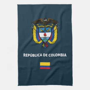Paño De Cocina Funda de teléfono pasaporte de Colombia