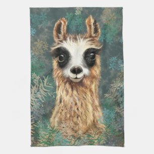 Paño De Cocina Funny Alpaca Kitchen Towel