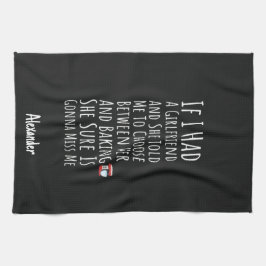 Paño De Cocina Funny Baking Gift For Him Teen Boys Men Baker Chef