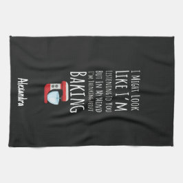 Paño De Cocina Funny Baking Gifts Baker Chef Humor Personalized