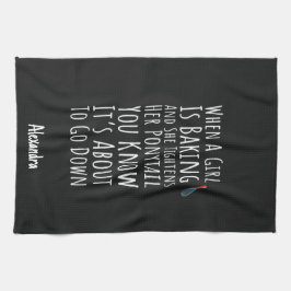 Paño De Cocina Funny Baking Gifts For Her Teen Girls Women Baker