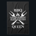 Paño De Cocina Funny BBQ Personalizada Barbacoa Reina Apron Cutti<br><div class="desc">Funny BBQ Grill Master Barbacoa Personalizada Mejor</div>