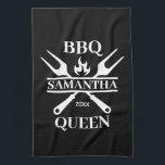 Paño De Cocina Funny BBQ Personalizada Barbacoa Reina Apron Cutti<br><div class="desc">Funny BBQ Grill Master Barbacoa Personalizada Mejor</div>