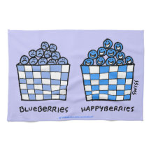 Funny Blueberries Personalizado Art Blueberry Kitc