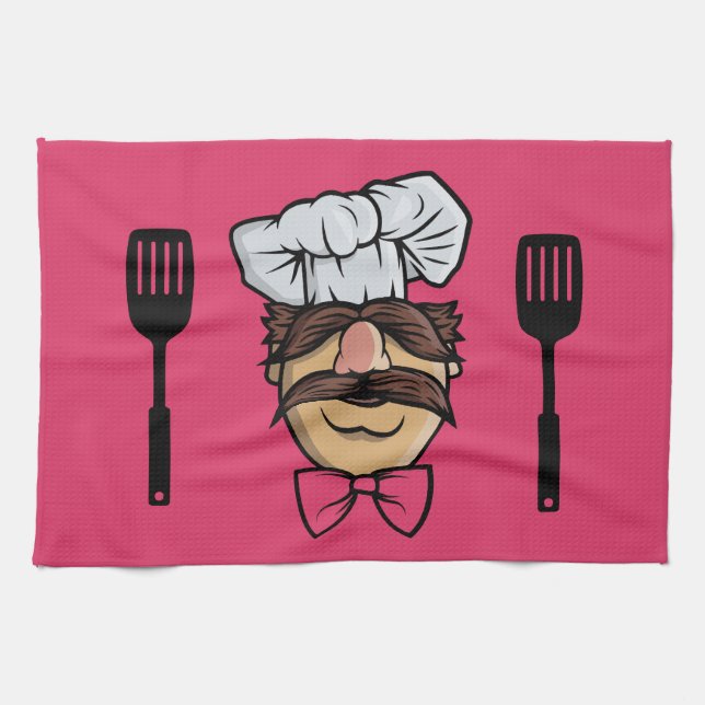 Paño De Cocina Funny Chef Sueco (Horizontal)