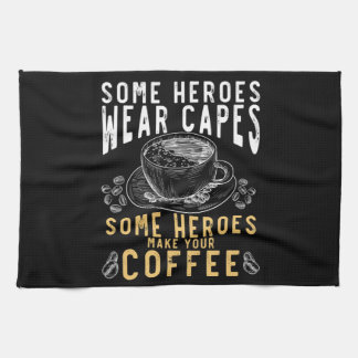 Paño De Cocina Funny Coffee Drinker Barista Humor