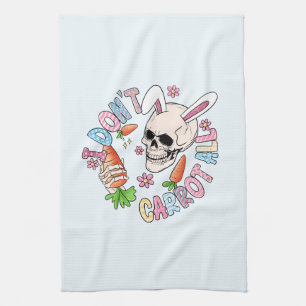 Paño De Cocina Funny Easter Skull