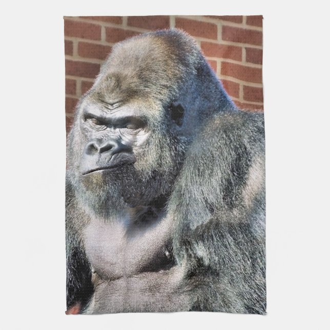 PAÑO DE COCINA FUNNY GORILLA (Vertical)