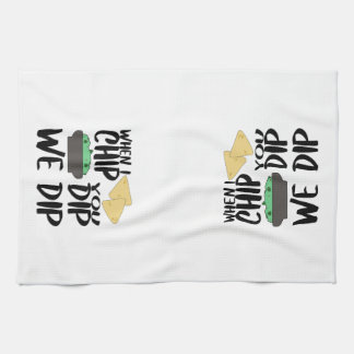 Paño De Cocina Funny Guacamole When I Dip