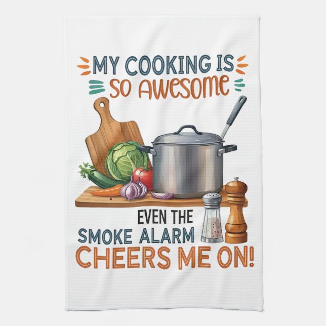 Paño De Cocina Funny Kitchen Quote Design (2) (Vertical)