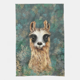 Paño De Cocina Funny Llama Kitchen Towel