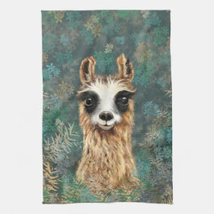 Paño De Cocina Funny Llama Kitchen Towel