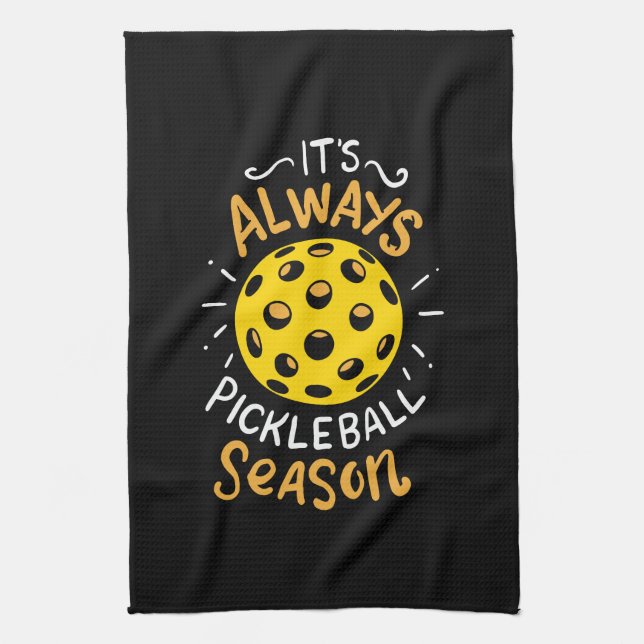 Paño De Cocina Funny Pickleball (Vertical)