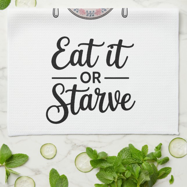 Paño De Cocina Funny Quote Kitchen Towel (Doblado)