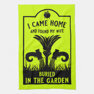 Paño De Cocina Funny Witch Wife