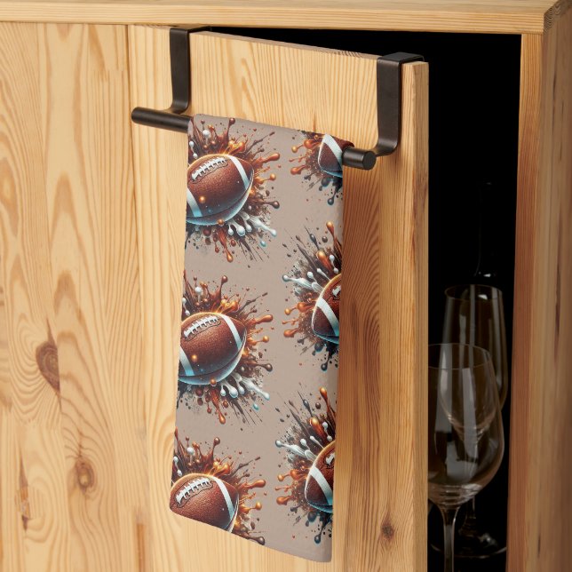 Paño De Cocina Fútbol  (Pliegue de tercios)