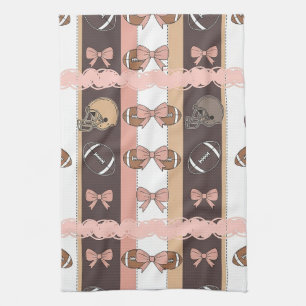 Paño De Cocina Fútbol Coquette con Estampado de Leopardo (6)