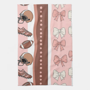 Paño De Cocina Fútbol Coquette con Estampado de Leopardo (7)