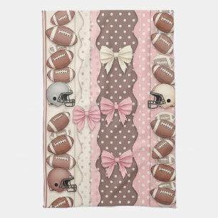 Paño De Cocina Fútbol Coquette Lazo Patrón Leopardo (10)