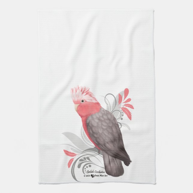 Paño De Cocina Galah Cockatoo (Vertical)