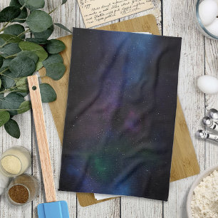 Paño De Cocina Galaxia de la Nebulosa Velo Celeste Campo Estelar