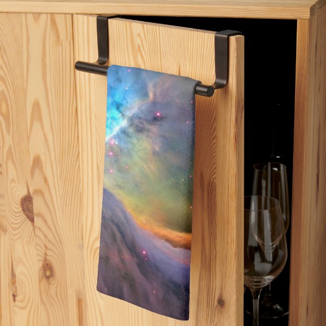 Paño De Cocina Galaxia espacial Orion Nebula (Pliegue de tercios)