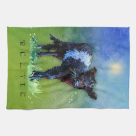 Paño De Cocina Gallaway ceñido "Beltie"