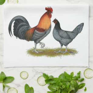 Paño De Cocina Gallina azul de Delaware