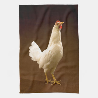 Paño De Cocina Gallina blanca del gallo del pollo