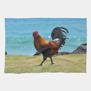 Paño De Cocina Gallo de Kauai