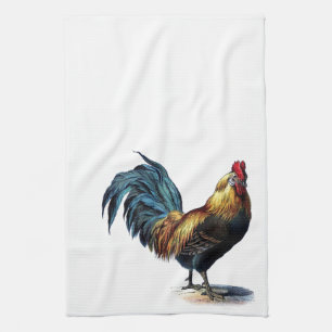 Paño De Cocina Gallo del vintage