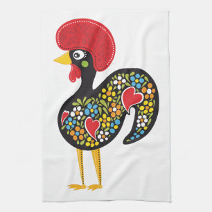 Paño De Cocina Gallo famoso de Barcelos Portugal Nr. 07