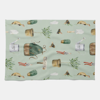 Paño De Cocina Garden inspired, plants, bees, nature outdoor