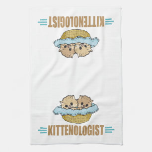 Paño De Cocina Gatito humorístico
