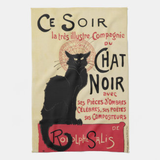 Paño De Cocina Gato de Noir~Black de la charla