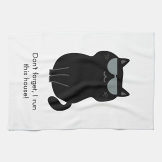 Paño De Cocina Gato Lindo - ¡Ahora mando yo en esta casa!