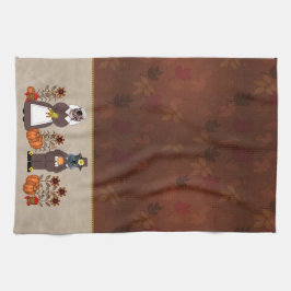 Paño De Cocina Gatos de la acción de gracias