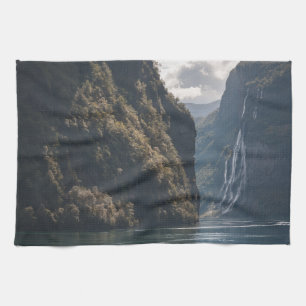 Paño De Cocina Geiranger Fjord Noruega