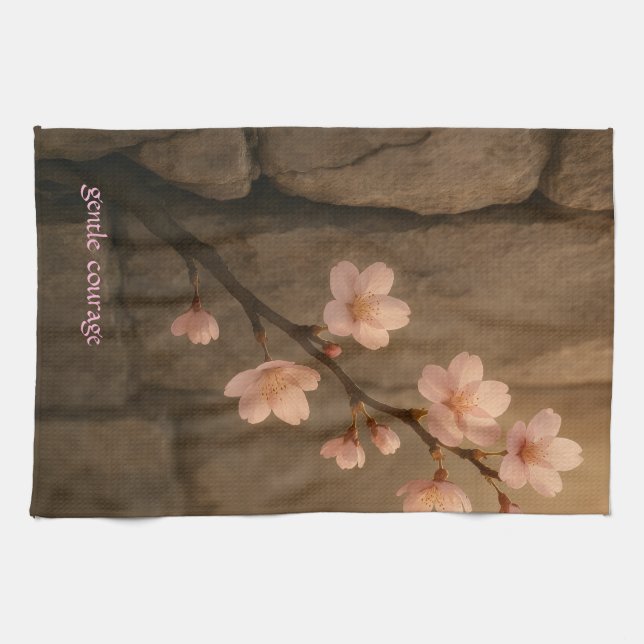 Paño De Cocina Gentle Courage Cherry Blossom Towel (Horizontal)