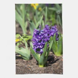 Paño De Cocina Geocinth azul en primavera