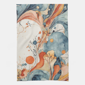 Paño De Cocina Geometría Orgánica Lover V3