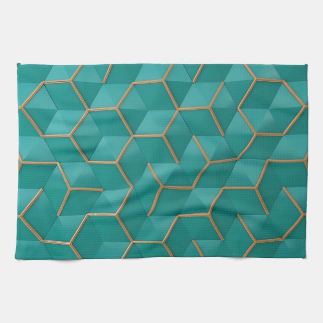 Paño De Cocina geométrico (Horizontal)
