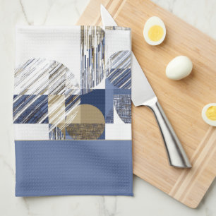 Paño De Cocina Geométrico texturizado de estilo