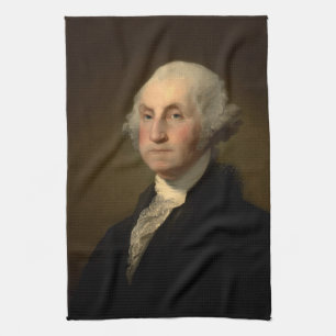 Paño De Cocina George Washington Primer presidente norteamericano